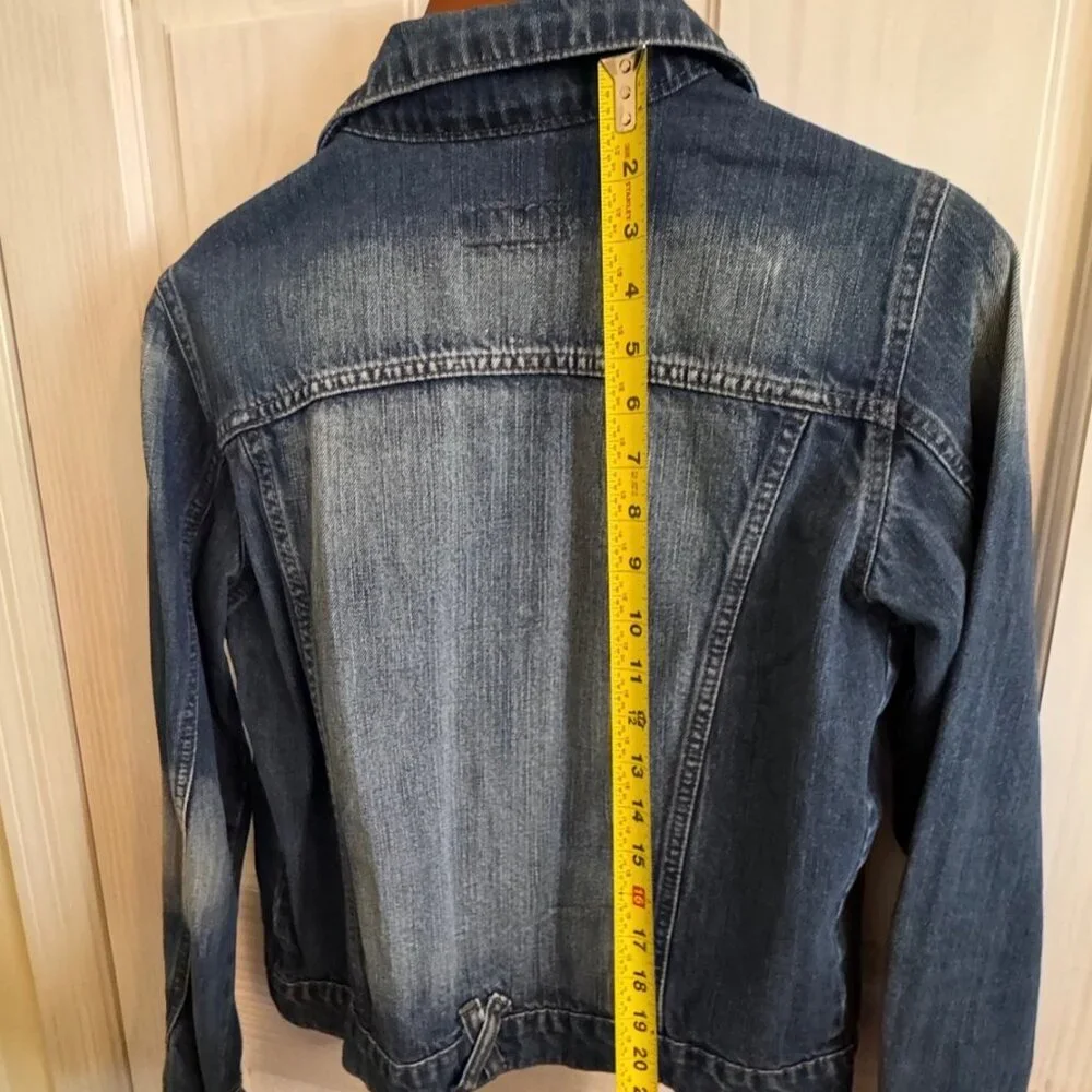 Dolce & Gabbana Denim Jean Jacket with Rhinestones - Picture 10 of 14